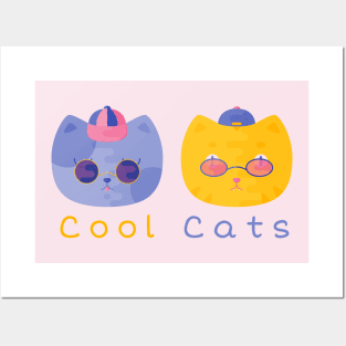 Cool Cats Posters and Art